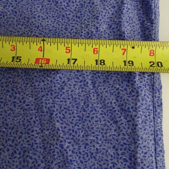 Rodd and Gunn Sports Fit Blue Leaf Print Button Up Long Sleeve Shirt Men Size M - Picture 11 of 13